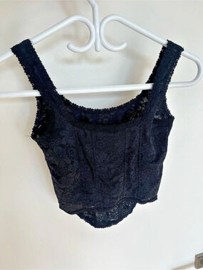 Aerie black Lace Camisole Like New